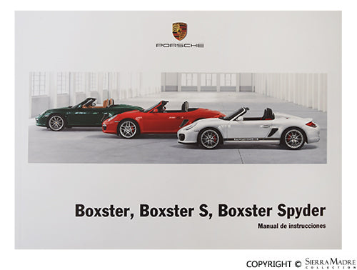 Porsche Boxster Owners Manual - Spanish