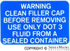 Porsche Brake Fluid Decal - 911 74-77 911-006-541-00
