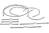 Porsche Brake Line Kit - RHD - 911 | 1968-1975 911-355-611-20