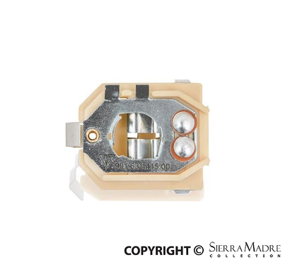Porsche Brake and Rear Light Bulb Holder - 2-Pin - 911/912 65-68 901-631-415-00