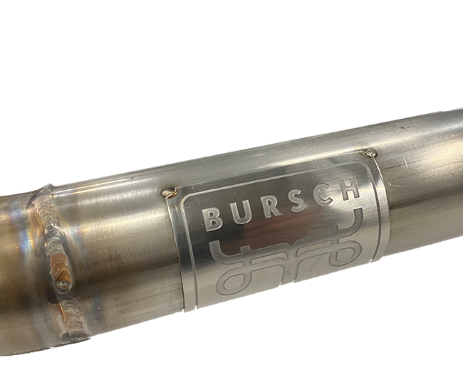 Porsche Bursch Header/Extractor System - All 356s BA-7912-SS