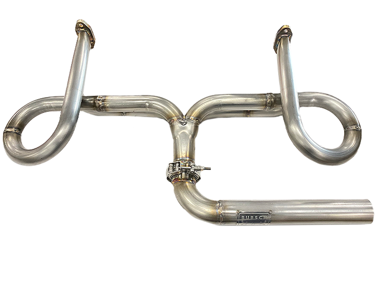Porsche Bursch Header/Extractor System - All 356s BA-7912-SS
