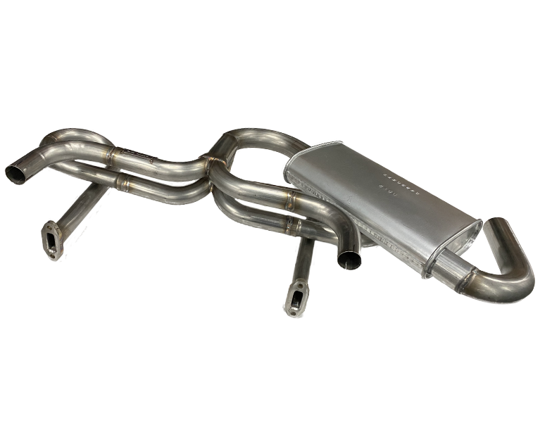 Porsche Bursch Muffler - 356B/356C 60-65 BX-5603-SS