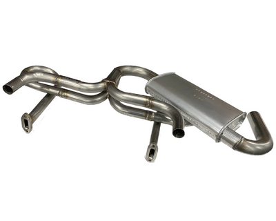 Porsche Bursch Muffler - 356B/356C 60-65 BX-5603-SS