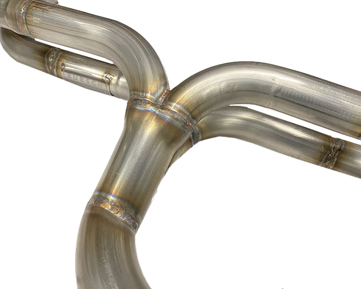 Porsche Bursch Muffler - 356B/356C 60-65 BX-5603-SS