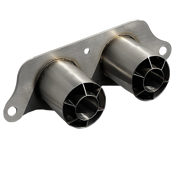 Porsche Bursch Porsche GT3-Style Exhaust Tips BA-9160-SS