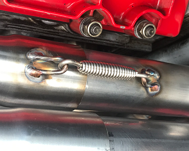 Porsche Bursch Stainless Steel 1-5/8 in Header Set - 911 BX-9158-SS