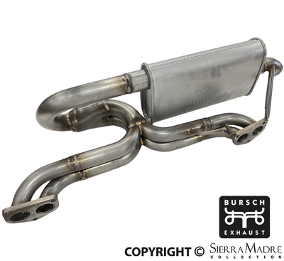 Porsche Bursch Stainless Steel Muffler - 912E BX-1223-SS