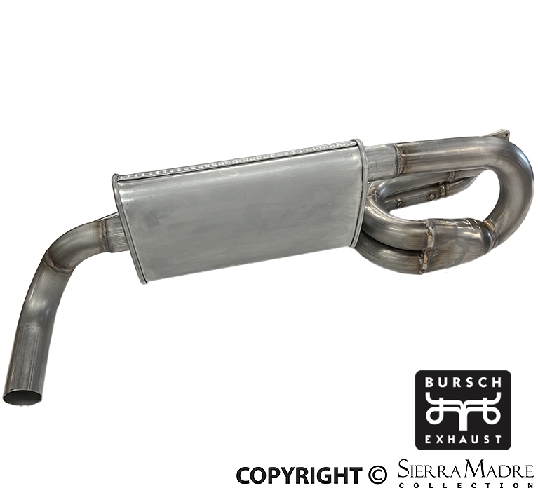 Porsche Bursch Stainless Steel Muffler - 912E BX-1223-SS