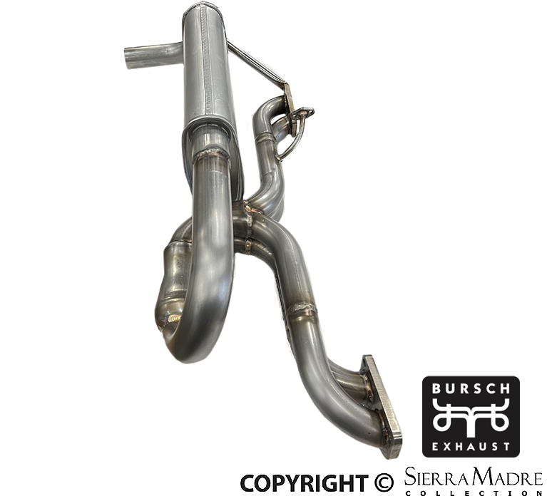 Porsche Bursch Stainless Steel Muffler - 912E BX-1223-SS