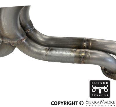 Porsche Bursch Stainless Steel Muffler - 912E BX-1223-SS