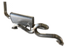 Porsche Bursch Stainless Steel Muffler - 914 2.0 75-76 BX-1433-SS