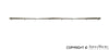 Porsche Cabriolet Top ''Nailer'' Trim - 36'' - 356A/356B/356C 59-65 644-561-881-00