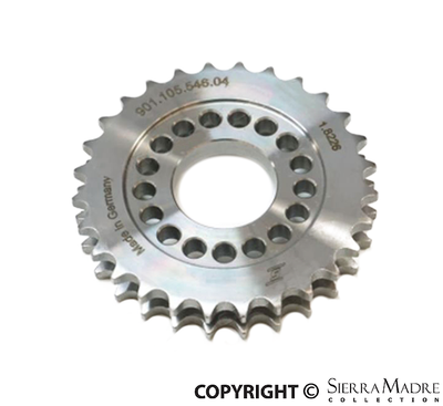 Porsche Camshaft Drive Timing Gear - Drivers Side - 911 65-89 901-105-546-04