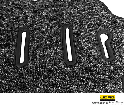 Porsche Carpet Floor Mat Set - Loop - 911/912 Coupe 65-68 SMC-000-226-01