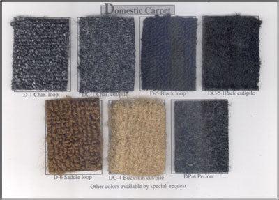 Porsche Carpet Set - 911/930 Cabriolet 74-89 SMC-000-274-01