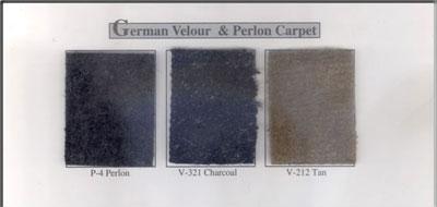 Porsche Carpet Set - 911/930 Cabriolet 74-89 SMC-000-274-01