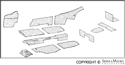 Porsche Carpet Set - 928 78-95 SMC-000-928-01