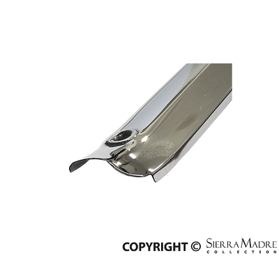 Porsche Carpet Trim Plate - Stainless Steel 65-68 901-551-419-00