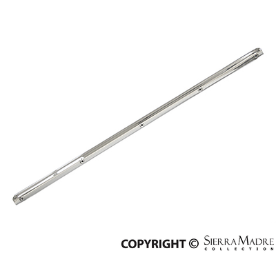 Porsche Carpet Trim Plate - Stainless Steel 65-68 901-551-419-00