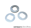 Porsche Carrier Plate Set - 350W Generator - All 356s/912 50-69 546-06-203