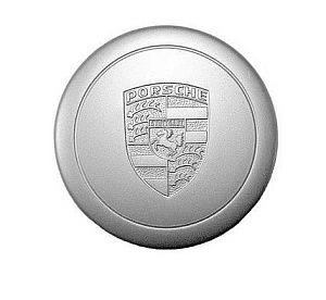 Porsche Center Cap - Ring Clip - Silver 74-89 911-361-032-00
