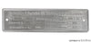 Porsche Chassis ID Plate - 2.0 911 65-69 911-723-009-19