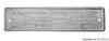 Porsche Chassis ID Plate - 356B 60-63 000-723-009-04