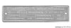 Porsche Chassis ID Plate - 911S 2.0 911-701-101-00