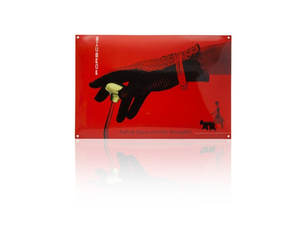 Porsche Classic Enamel Sign - Powerful Elegance - 40x60cm PCG-000-999-18