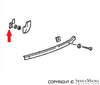 Porsche Coat Hook - Metal 78-98 901-552-872-20