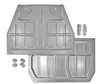 Porsche Complete Floor Pan Kit - 356A/356B/356C 55-65 SMC-501-050-01