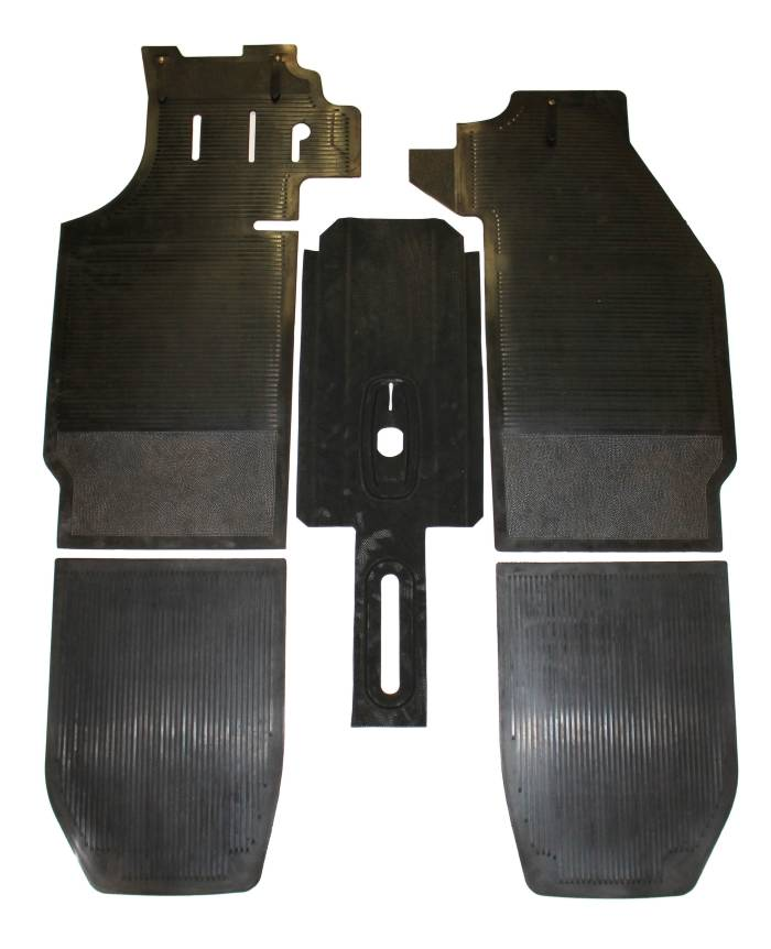 Porsche Complete Rubber Floor Mat Set - 911/912 65-68 SMC-551-011-20