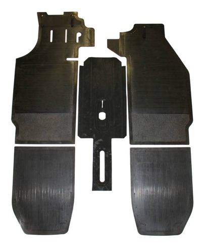 Porsche Complete Rubber Floor Mat Set - 911/912 65-68 SMC-551-011-20