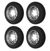 Porsche Complete Wheel And Tire Package - Chrome - 15'' x 5 1/2'' SMC-361-02-SET