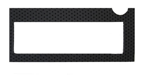 Porsche DIN Radio Plate - 914-6 70-71 914-552-039-10
