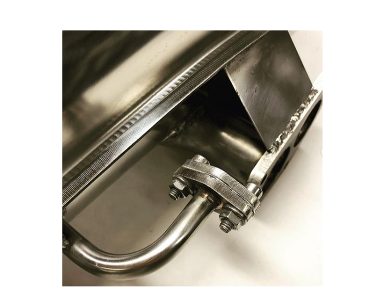 Porsche Dansk Muffler - 912E 2.0 76 923-111-013-04