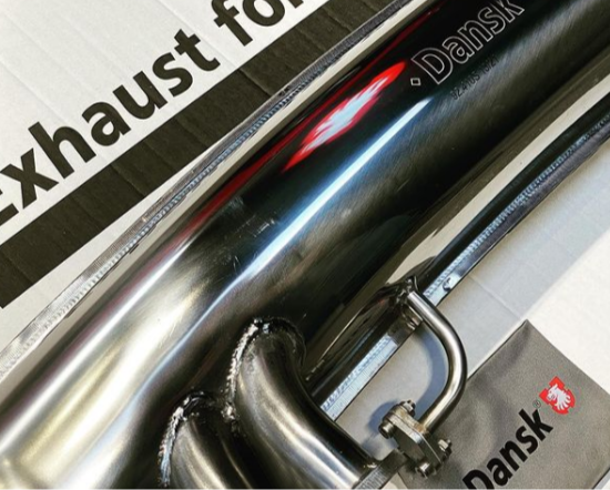 Porsche Dansk Muffler - 912E 2.0 76 923-111-013-04