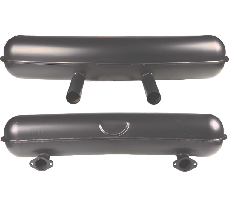 Porsche Dansk Sport Muffler - 50mm - 911 2.0 - 2.2 - 2.4 - 2.7 65-77 92-510DUAL