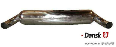 Porsche Dansk Sport Muffler - Stainless - 911 3.2