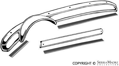Porsche Dash and Door Beading Kit - Conv. D/Roadster 644-555-300-45