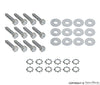 Porsche Door Armrest Screw Set - 928 78-95 SMC-012-007-04
