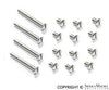Porsche Door Frame Screw Set - 356B/356C 60-65 Coupe NLA-541-004-00