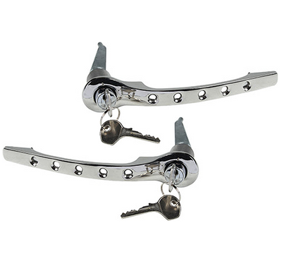 Porsche Door Handle Set with Custom Holes - 911 65-67 SMC-531-061-20