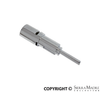Porsche Door Lock Cylinder Receiver - Left - 356A/356B/356C 644-531-065-00