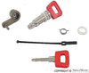 Porsche Door Lock Cylinder with Keys - 911 - 912 - 912E - 930 | 1970-1989 911-531-944-29