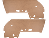 Porsche Door Panel Set - Bare - 911/912 69-73 901-555-031-55
