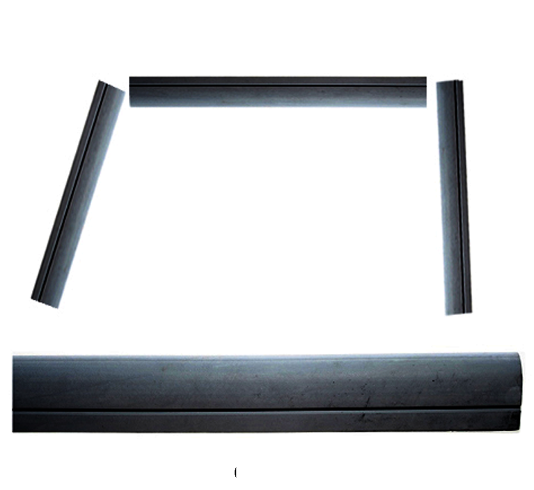 Porsche Door Seal - Black - 356 Cabriolet 644-542-095-20