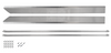 Porsche Door Step Plate Threshold Set 65-73 SMC-901-551-00