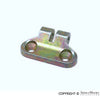 Porsche Door Stop Bracket - Left - 924/944/968 928-537-417-02